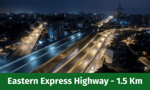 eastern express highway 1.5 km